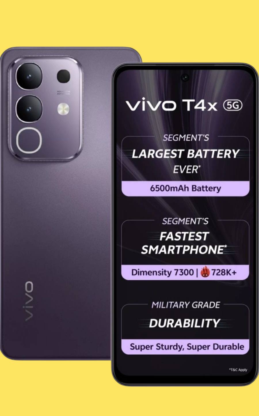 vivo t4x 5G phone