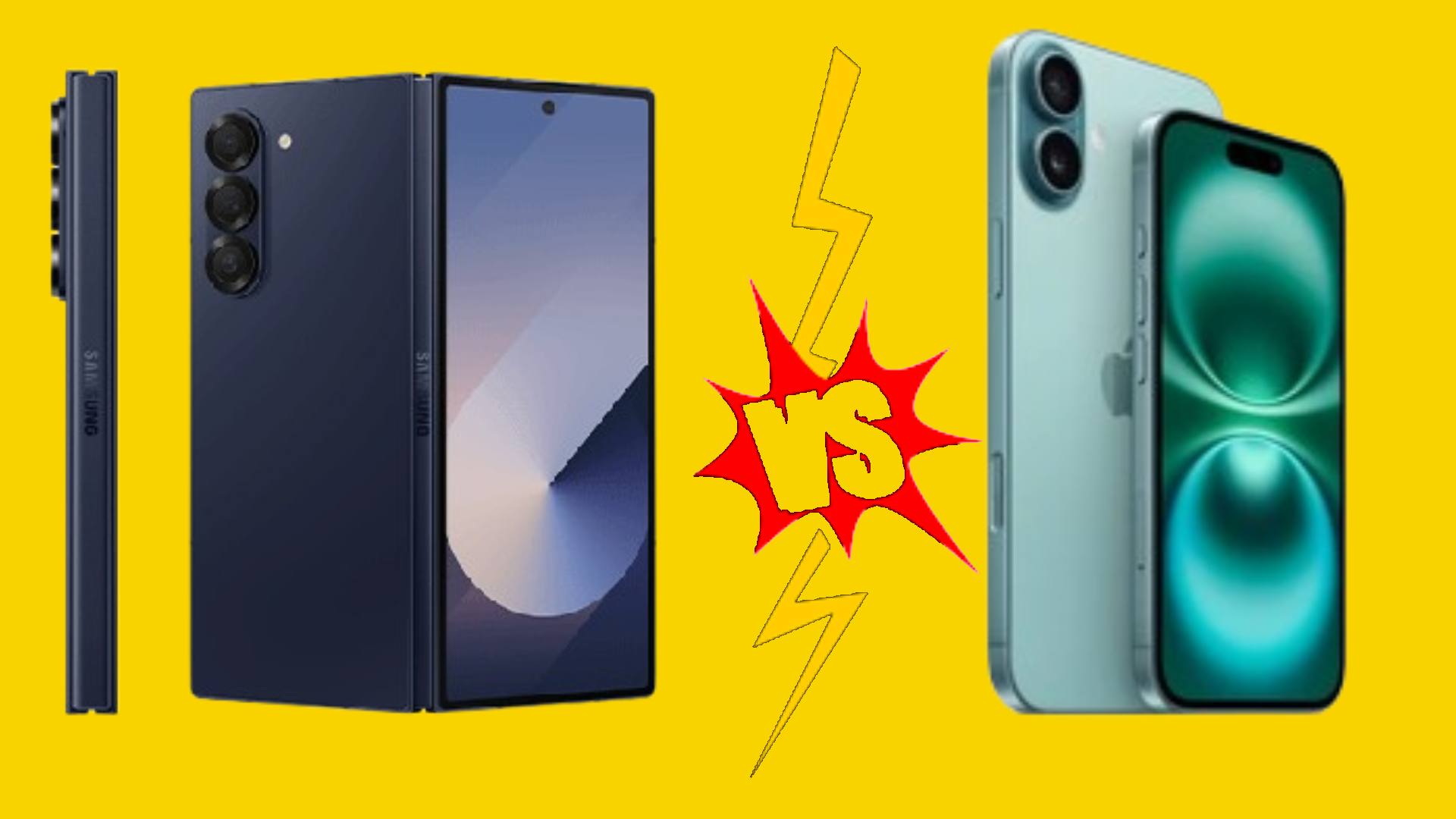 Samsung Galaxy Z Fold 6 vs Apple iPhone 16 Which PHONE is BEST?